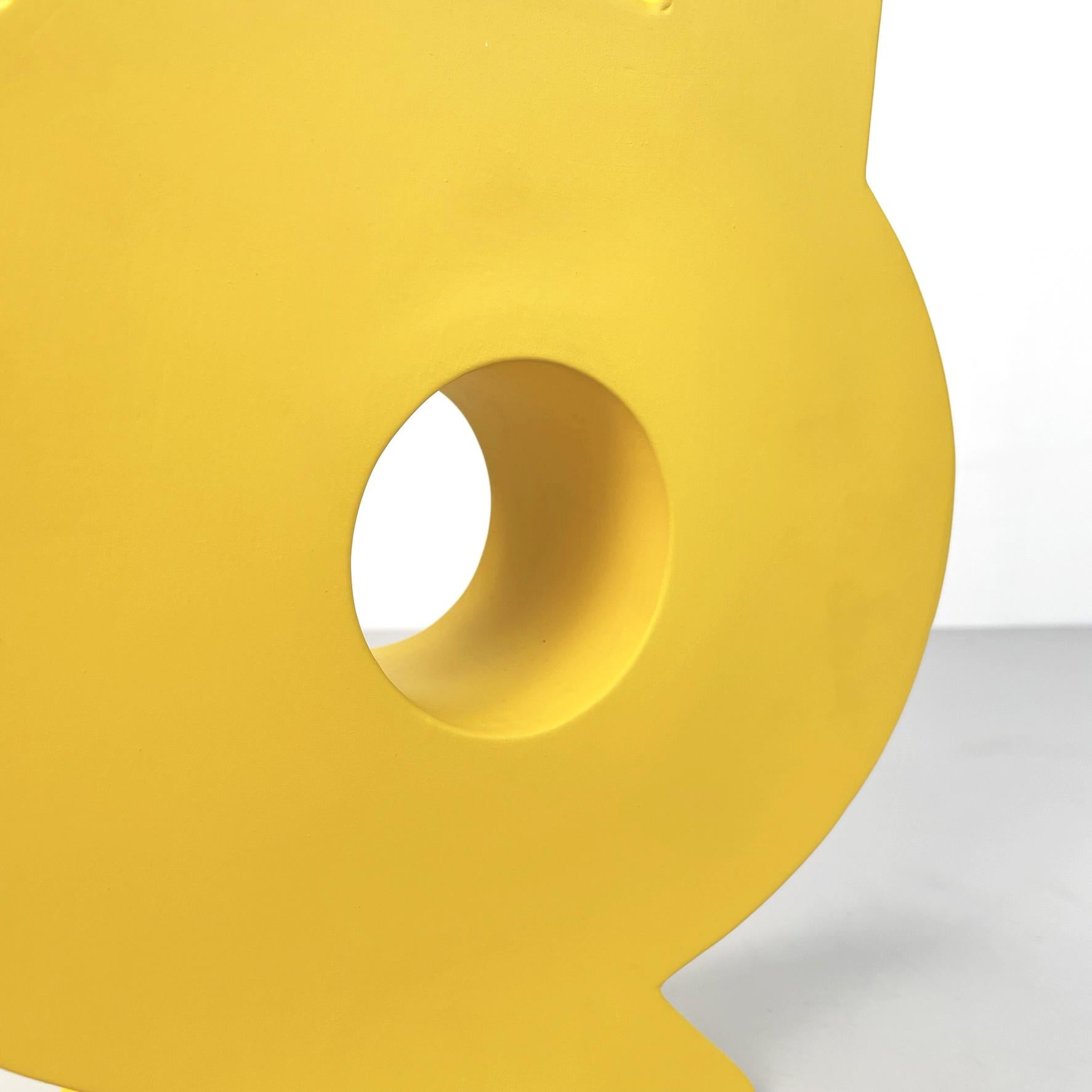 Italian Postmodern Yellow Ceramic Sculpture by Florio Pac Paccagnella, 2023 3
