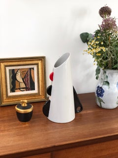 Italian Postmodernist Vase by MAS Italia, circa 1980s