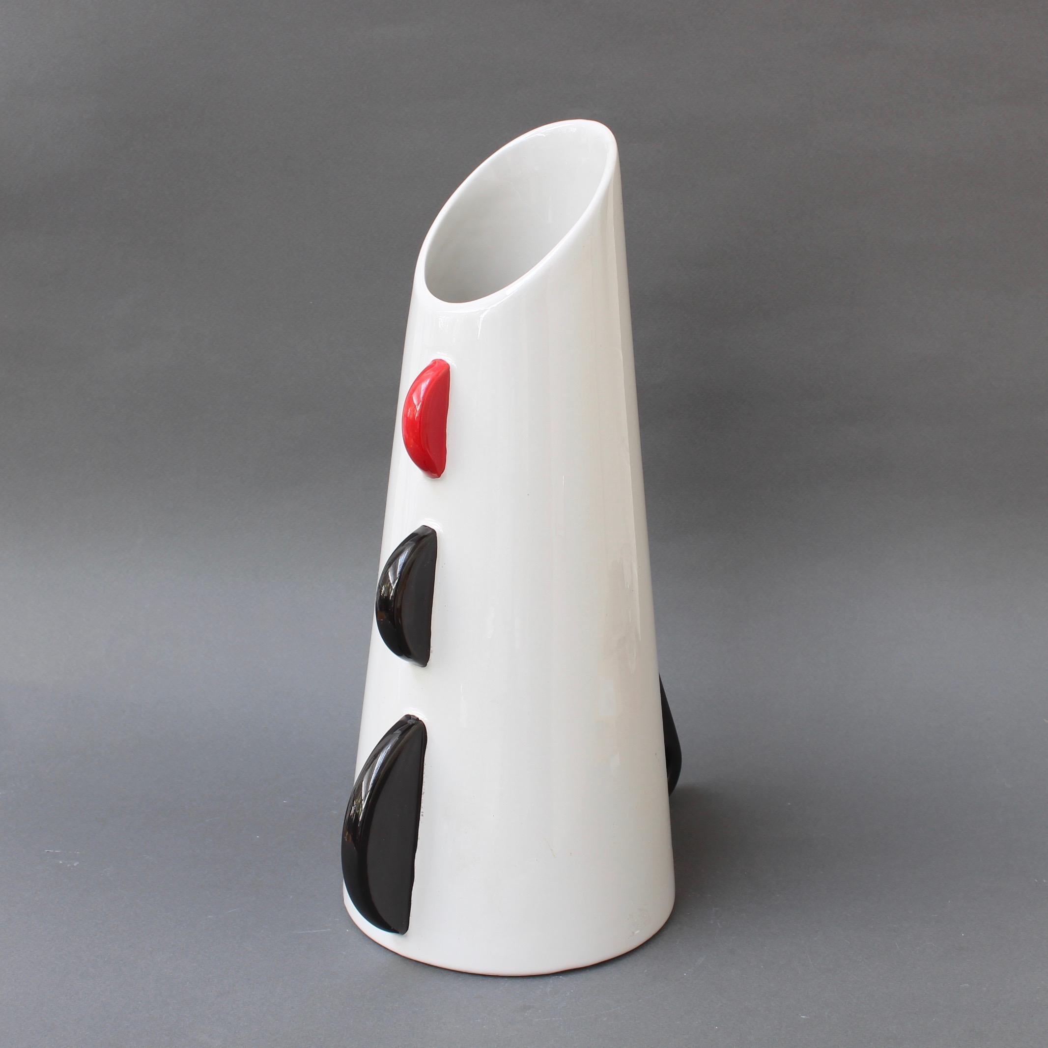 Post-Modern Italian Postmodernist Vase by MAS Italia, circa 1980s