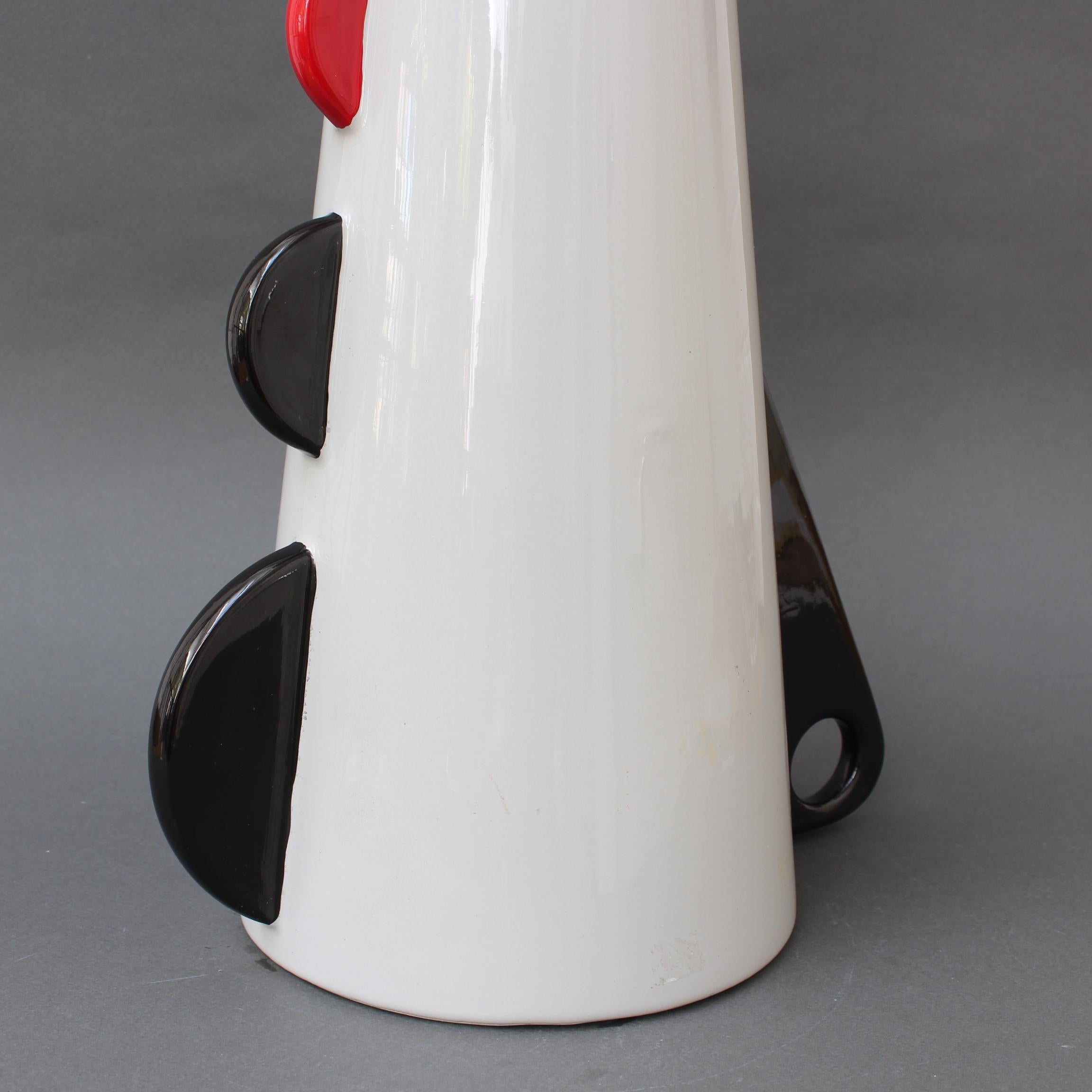 Italian Postmodernist Vase by MAS Italia, circa 1980s 3