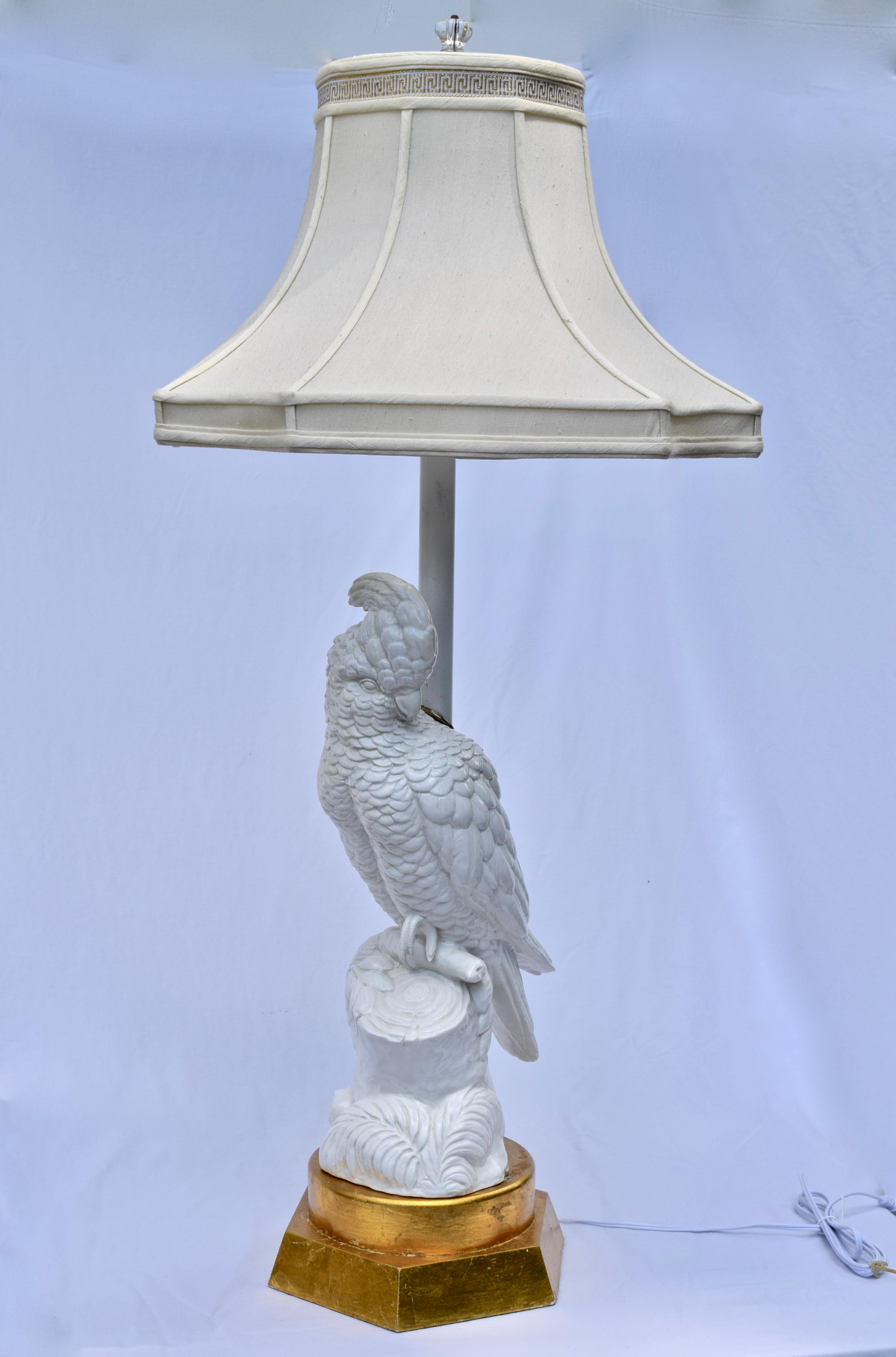 cockatoo lamp base for sale
