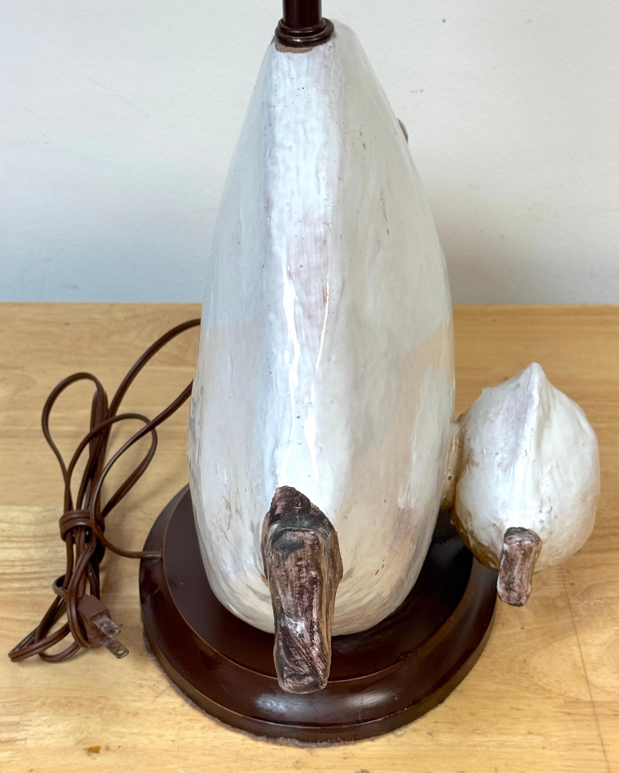 Lampe poisson en poterie italienne par Ivo De Santis pour Gli Etruschi, Florence, grand modèle en vente 3