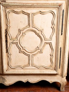 Italian Provincial Carved and Painted Buffet