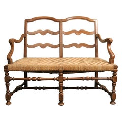 Italian Provincial  Two Seater Bench