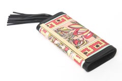 Pucci Silk and Leather Small Clutch And or Wallet