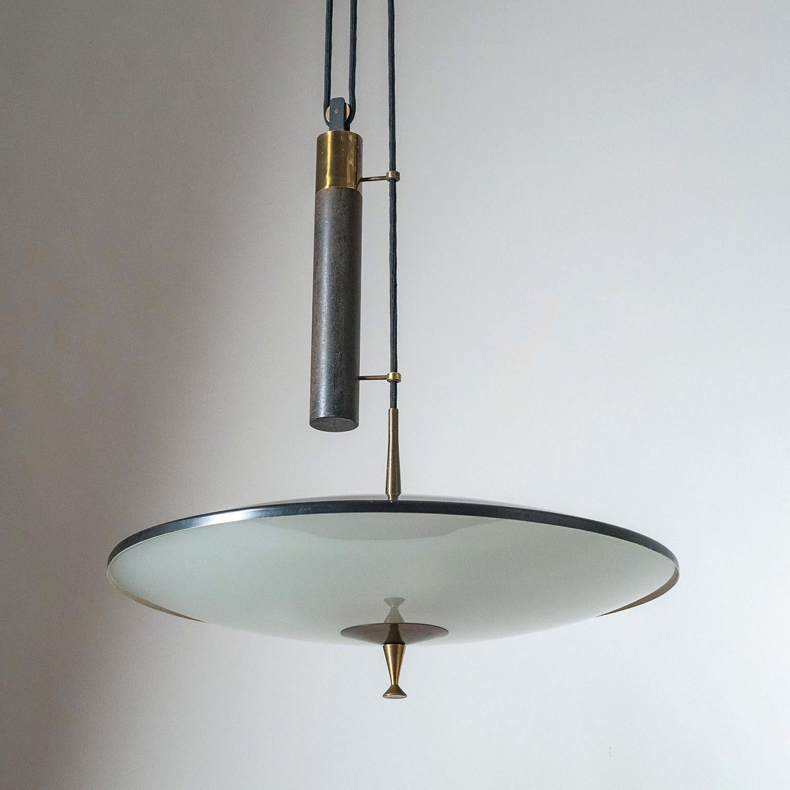 Italian Pulley Pendant, circa 1950 2