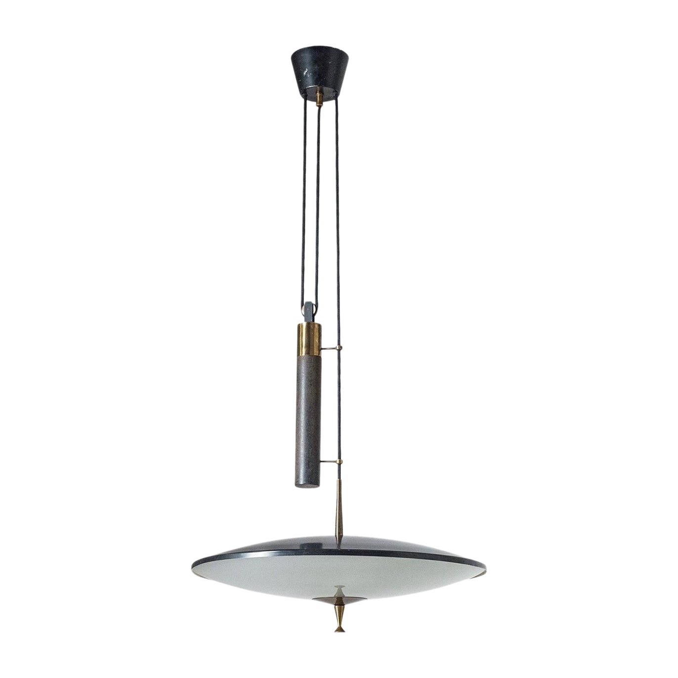 Italian Pulley Pendant, circa 1950