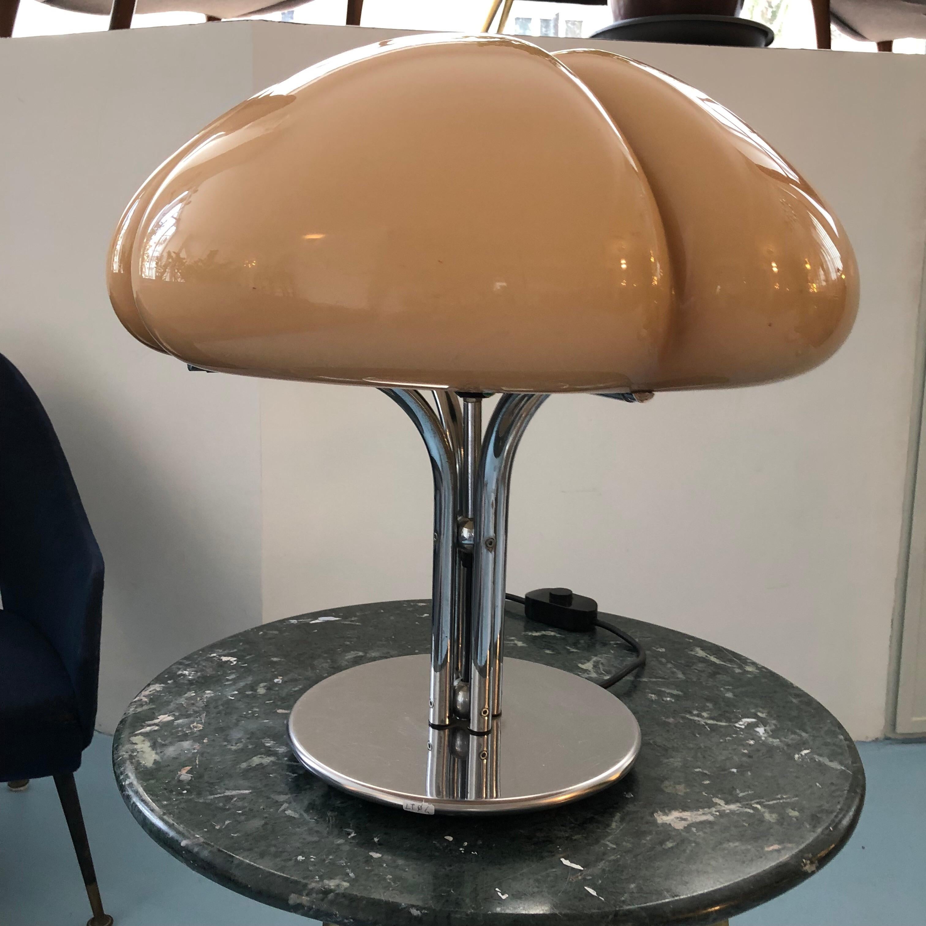 Italian Quadrifoglio Table Lamp by Gae Aulenti for Guzzini, 1960s 1