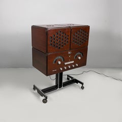 Italian Radiophonograph RR126 and Record Player by Castiglioni, Brionvega 1960s
