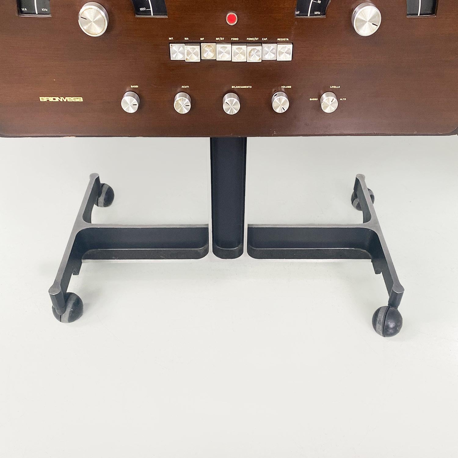 Italienische Radiophonographie RR126 und Plattenspieler von Castiglioni, Brionvega, 1960er Jahre im Angebot 2