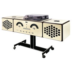 Italian Radiophonograph Rr126 and Record Player by Castiglioni Brionvega, 1960s