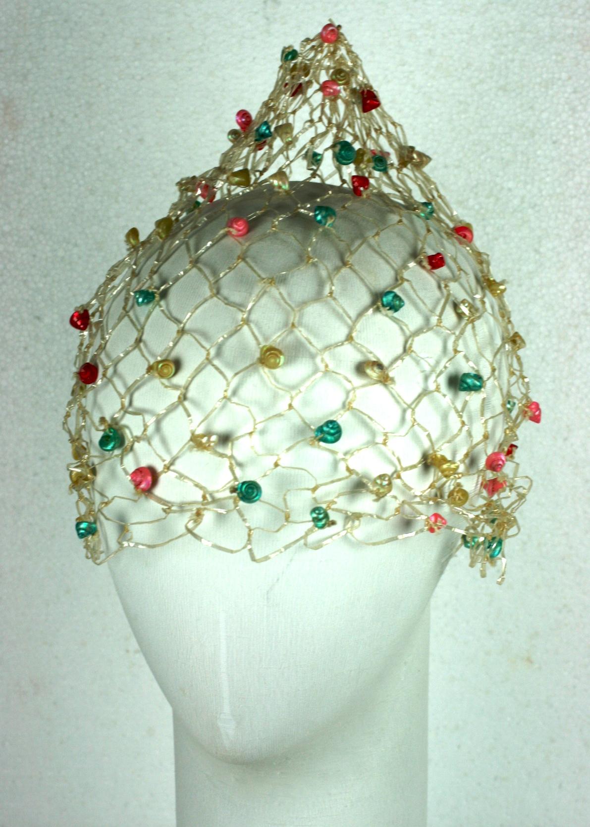 sea shell hat