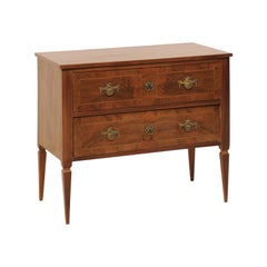 Italian Raised Two-Drawer Chest, Early 20th Century