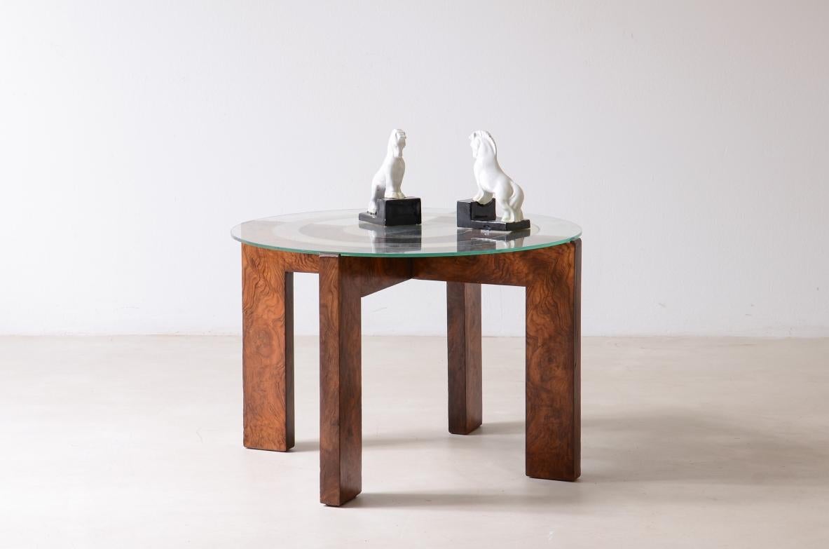 Art déco Table basse du rationalisme italien en vente