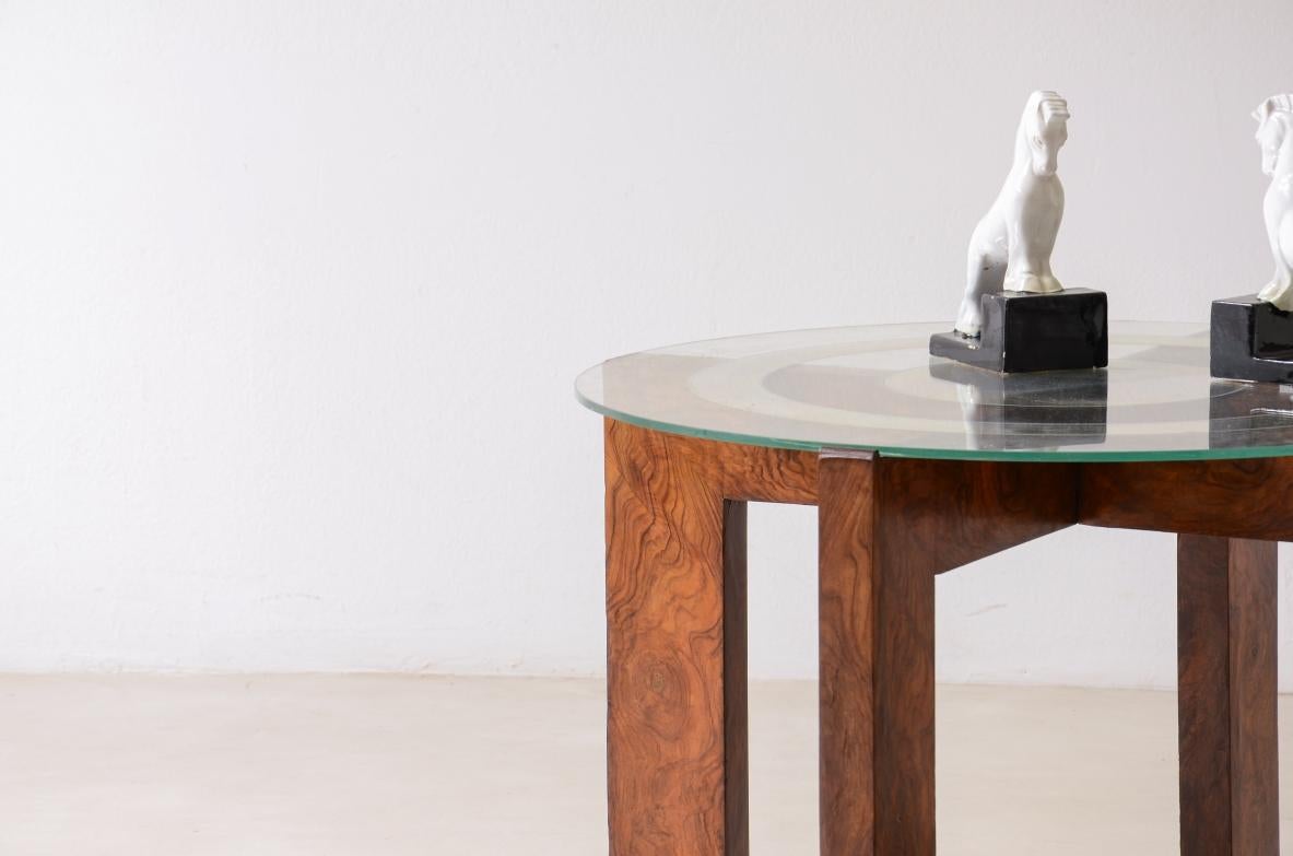 Table basse du rationalisme italien Excellent état - En vente à Milano, IT