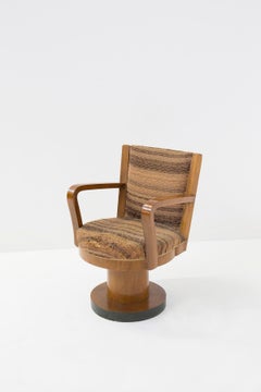 Italian Rationalist Armchair Attributed to a Bottoni Piero