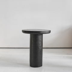 Italian Rationalist Ebonised Side Table
