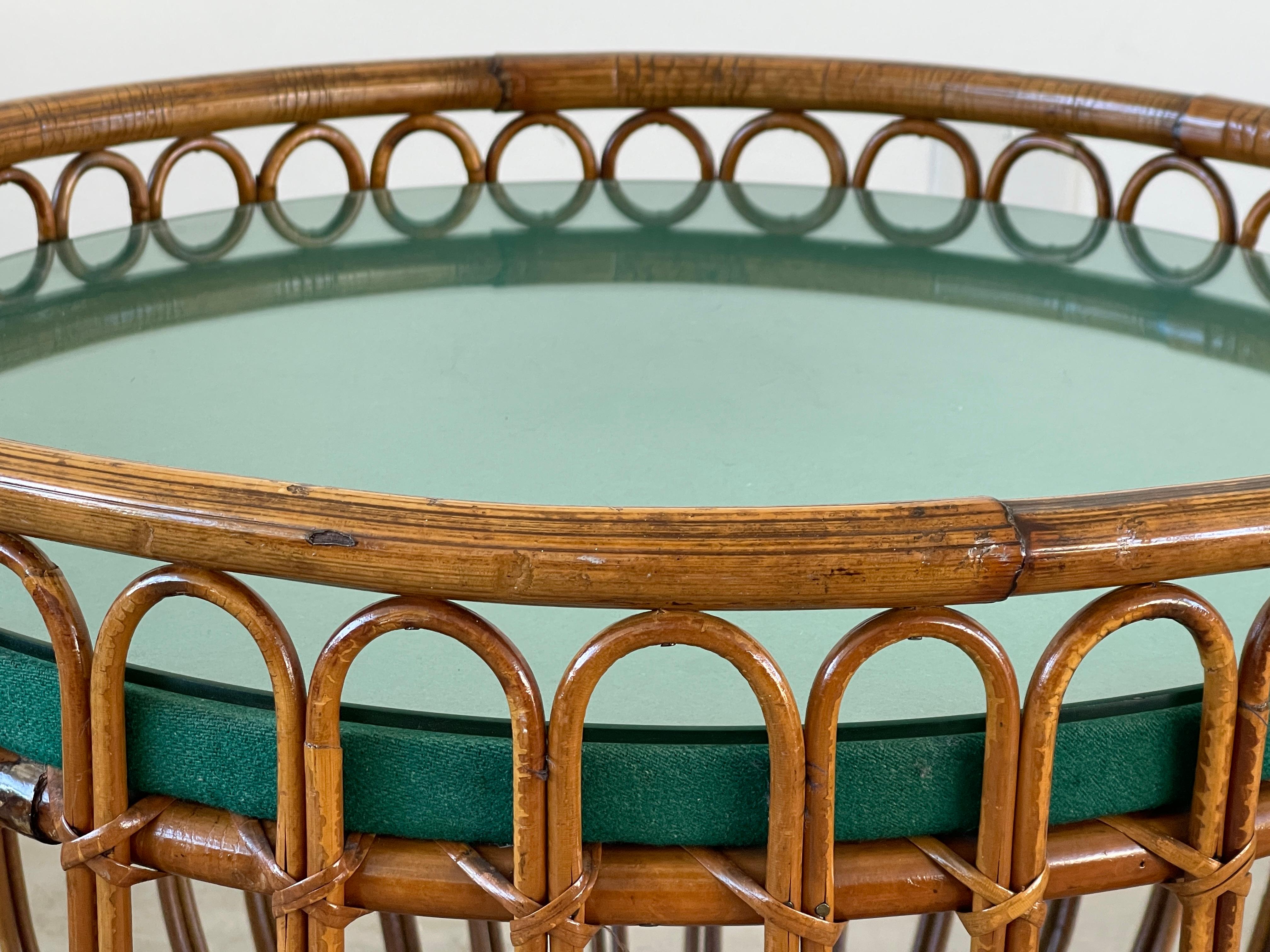 Italian Rattan Table 4