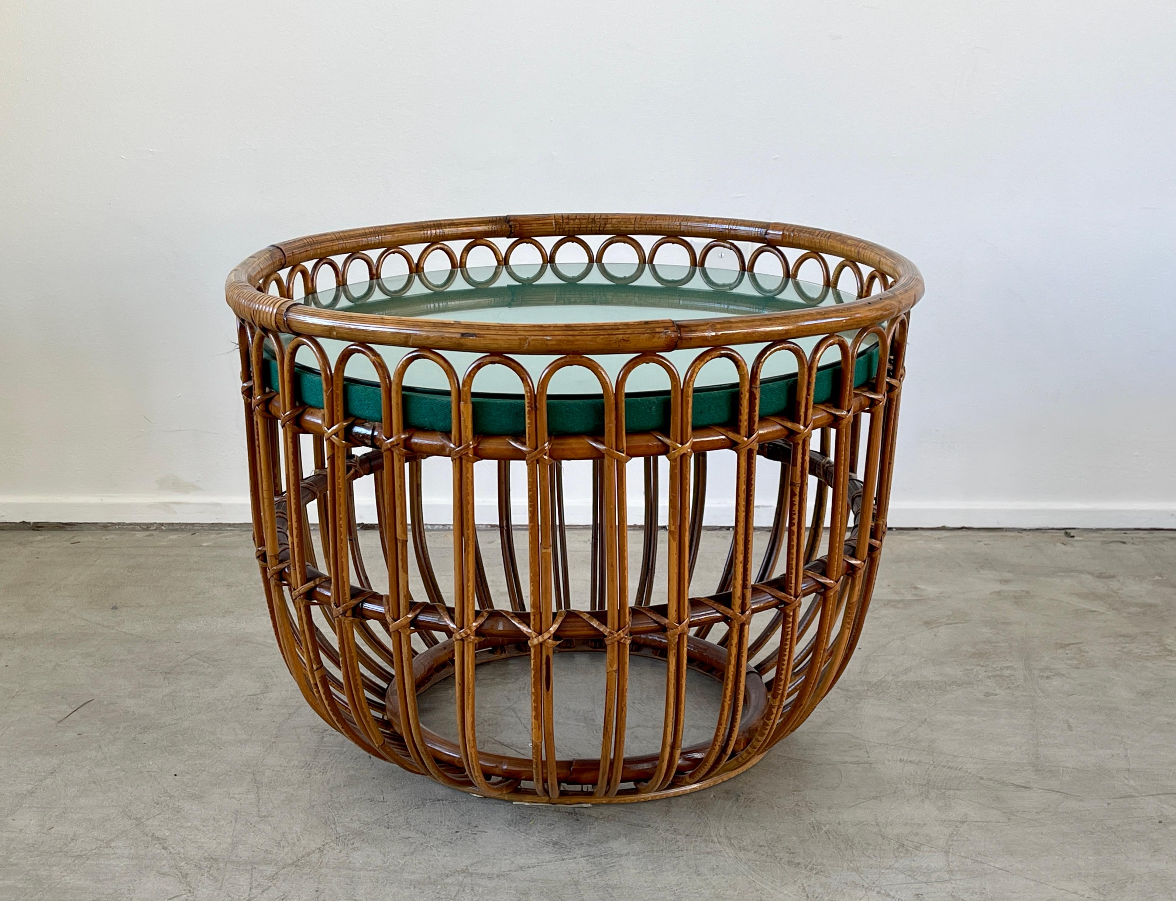 Italian Rattan Table 5