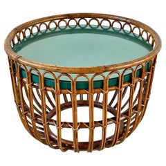Italian Rattan Table