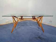 Italian "Reale Table" Designed by Carlo Mollino Produced by Zanotta, 1990