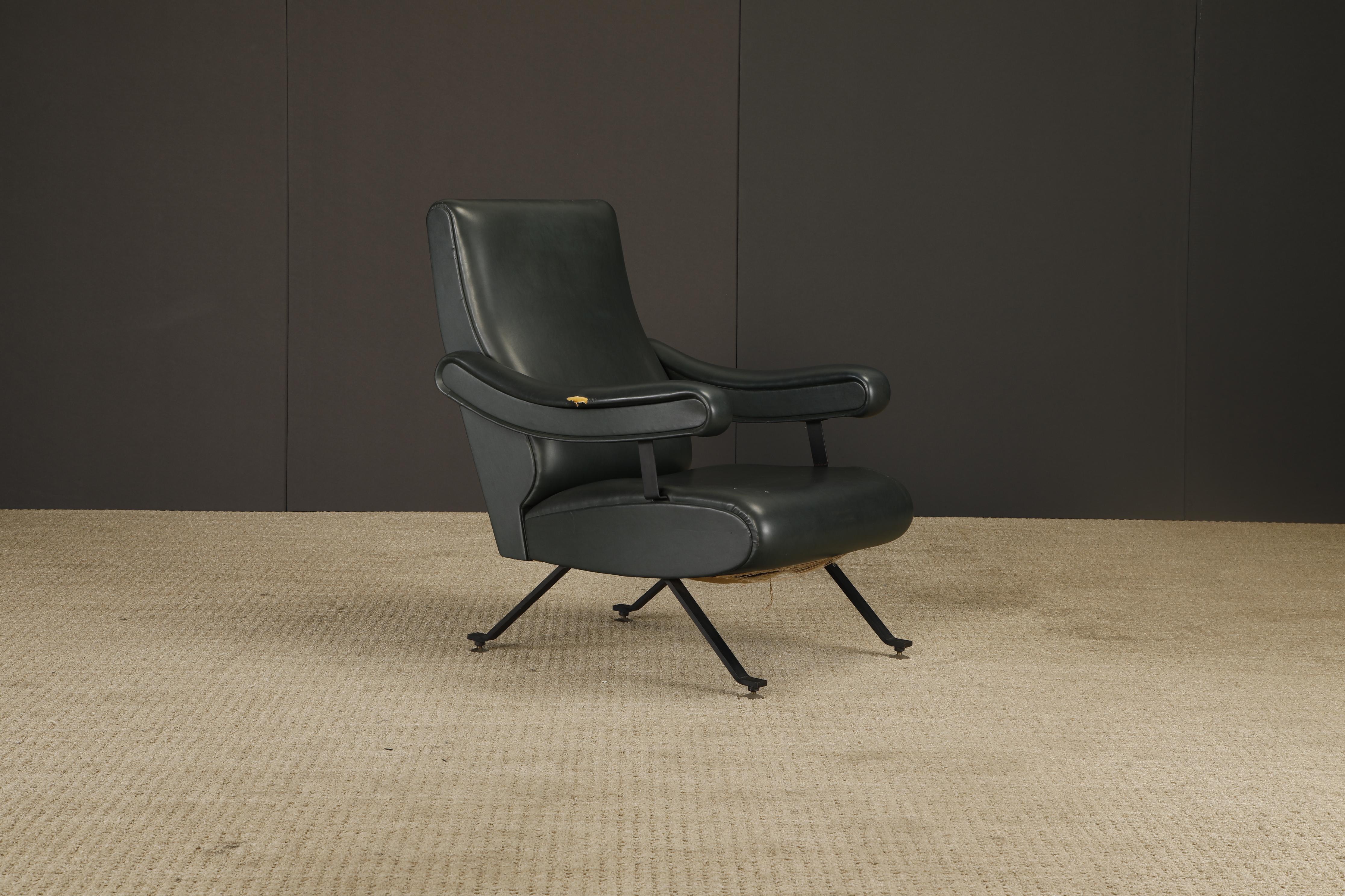 Sillones reclinables italianos Atribuidos a Nello Pini para Novarredo, c 1959 en venta 3