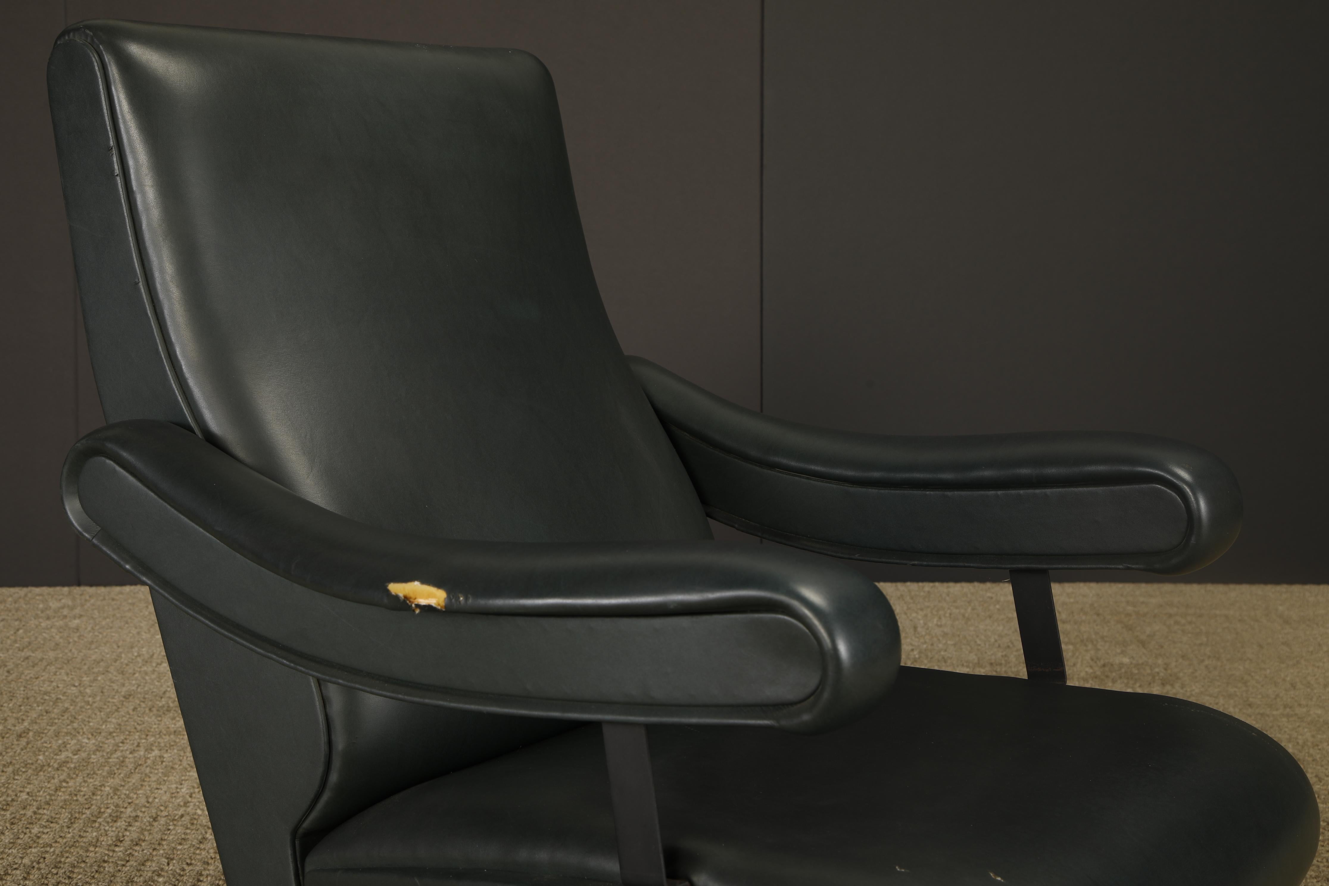 Sillones reclinables italianos Atribuidos a Nello Pini para Novarredo, c 1959 en venta 4