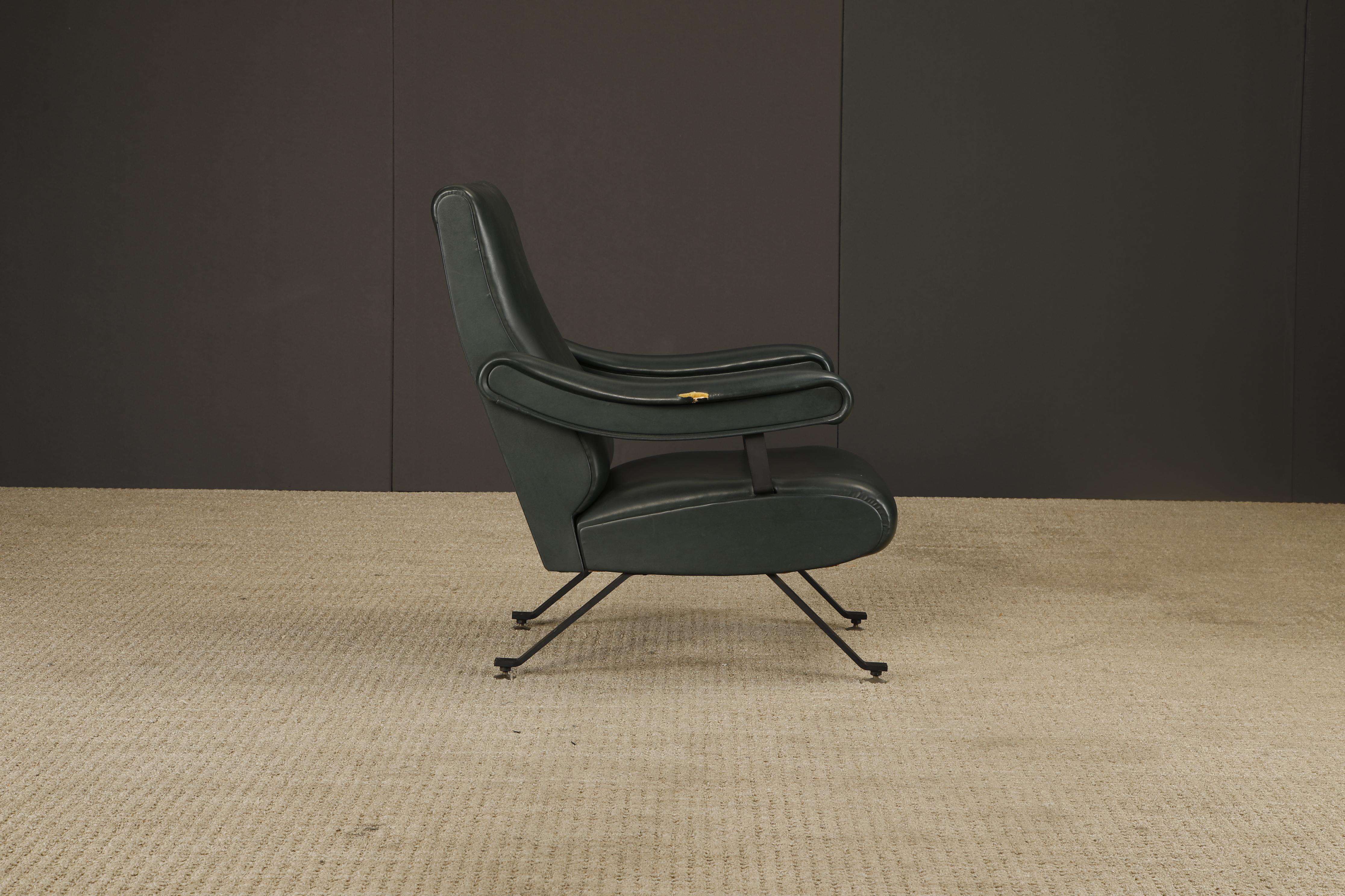 Sillones reclinables italianos Atribuidos a Nello Pini para Novarredo, c 1959 en venta 6