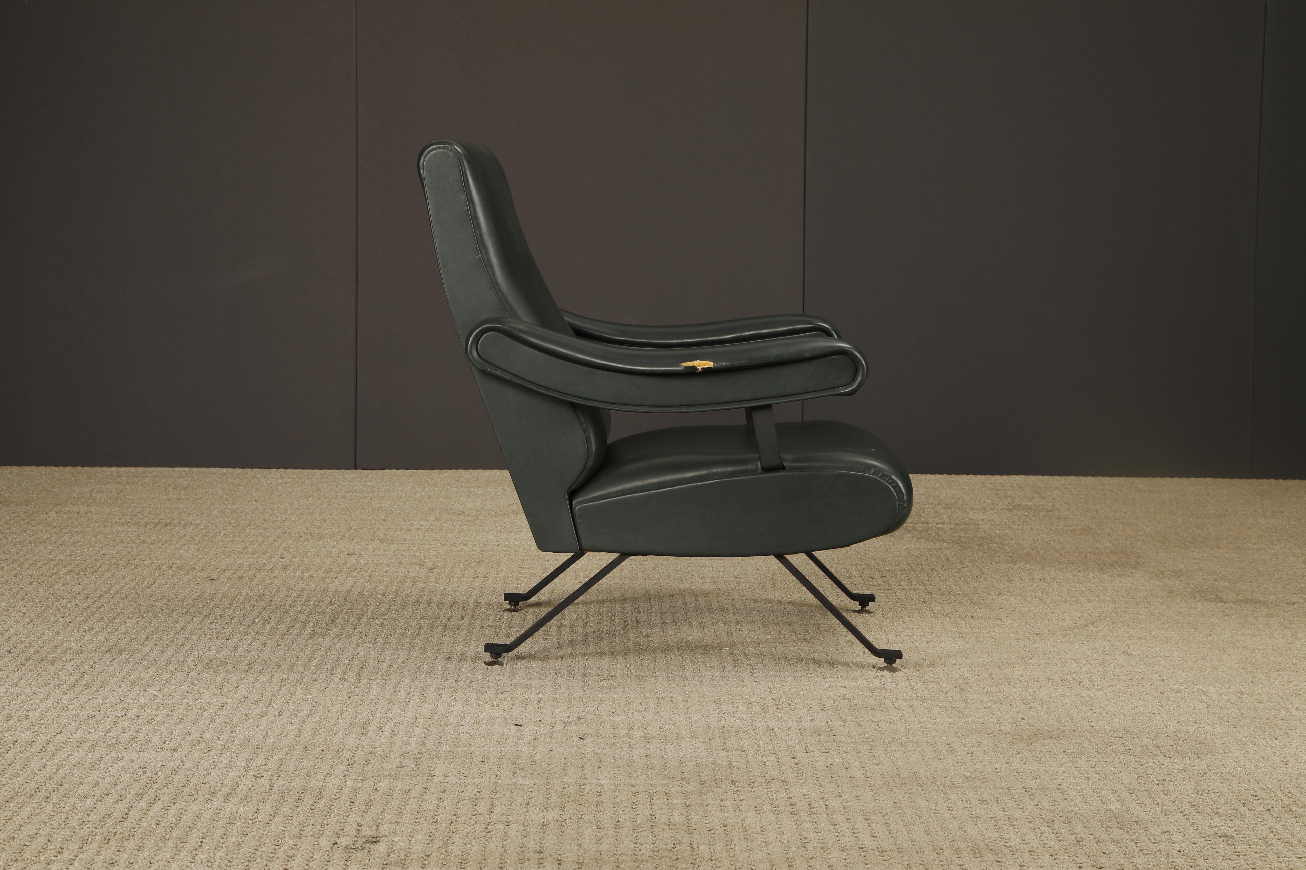 Sillones reclinables italianos Atribuidos a Nello Pini para Novarredo, c 1959 en venta 9