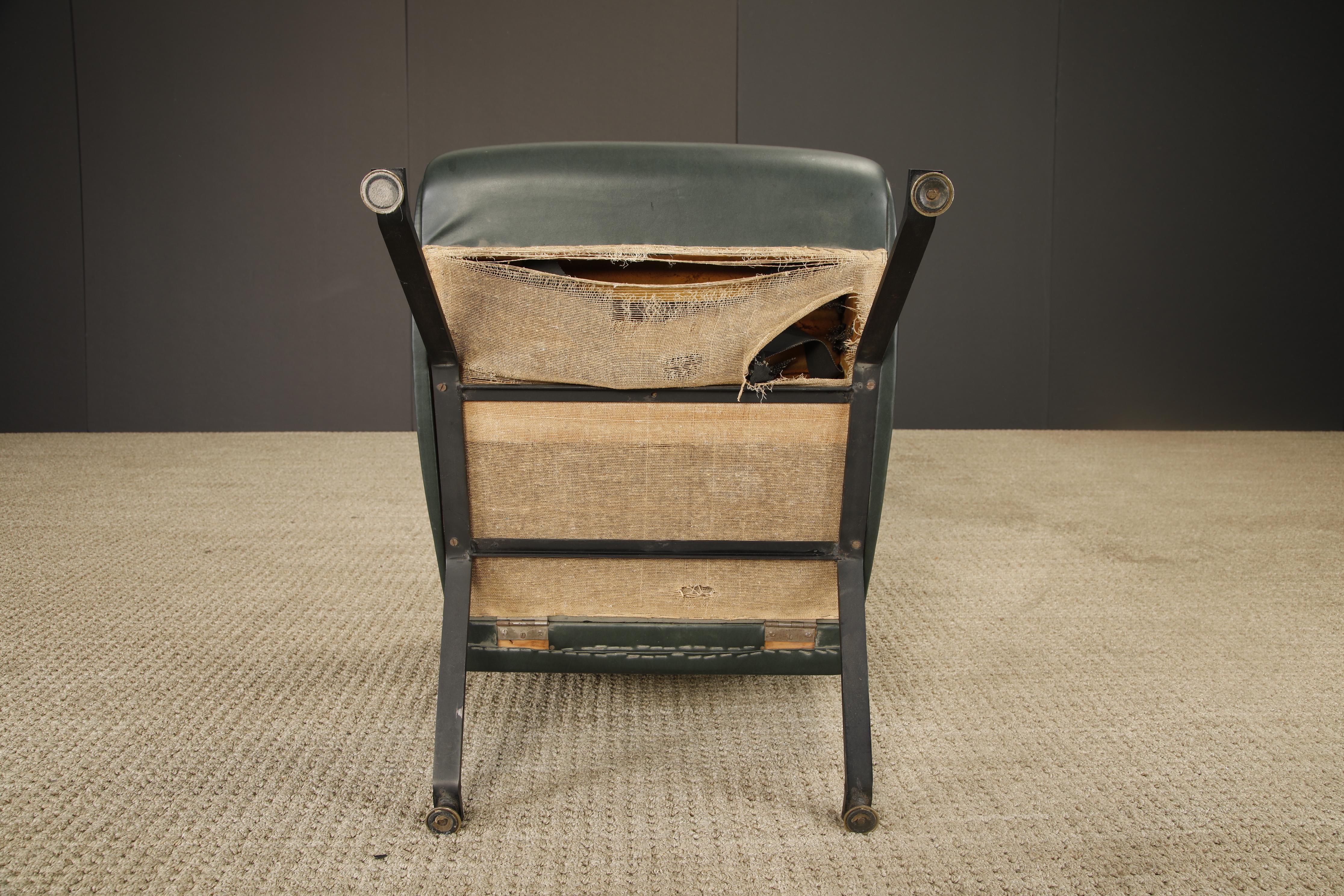 Sillones reclinables italianos Atribuidos a Nello Pini para Novarredo, c 1959 en venta 13