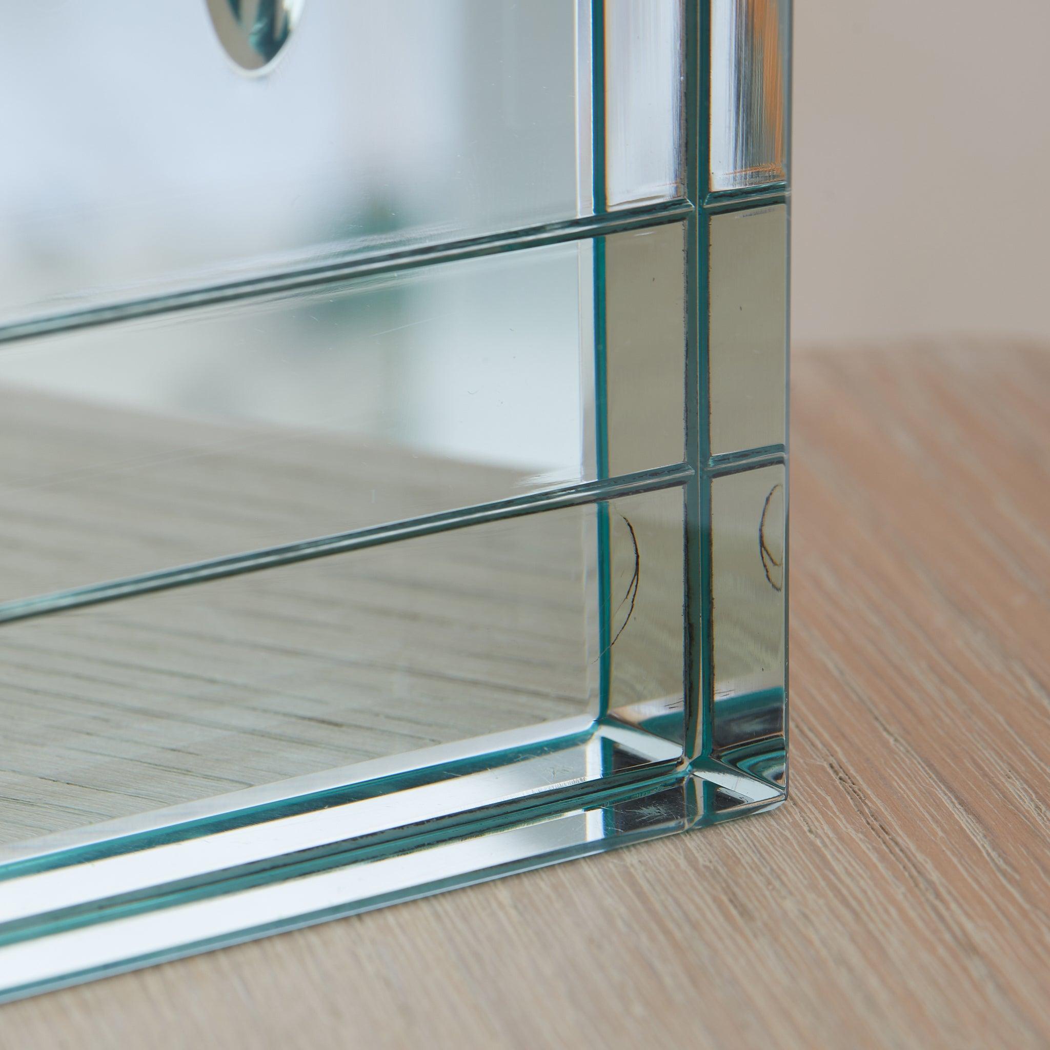 Italian Rectangular Crystal Vase by Pierangelo Gallotti & Luigi Radice, 1960s im Angebot 1