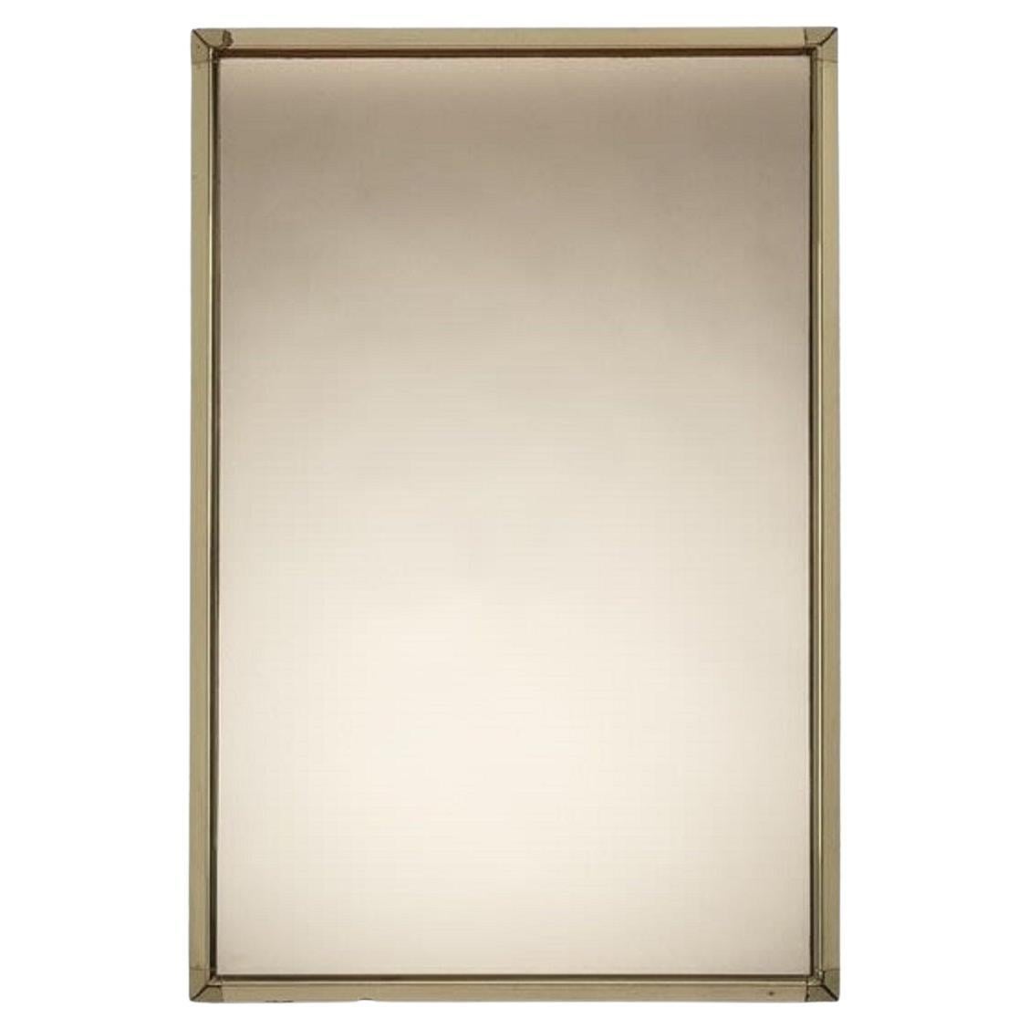 Italian, Rectangular mirror with smoked glass
