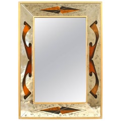 Italian Rectangular Wall Mirror