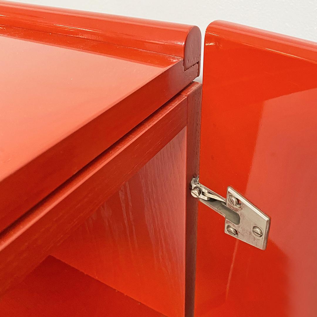 Italian Red Cabinet Mod. Bramante by Kazuhide Takahama for Gavina, 1975 4