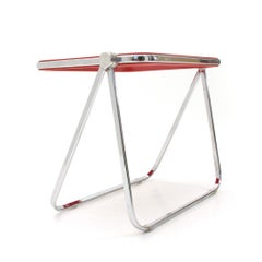 Italian Red Folding Desk by Giancarlo Piretti for Anonima Castelli, 1960s