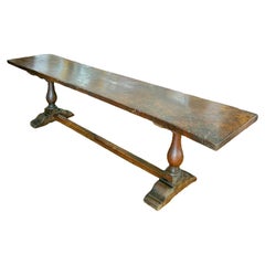 Antique Italian Refectory Table - Circa 1680