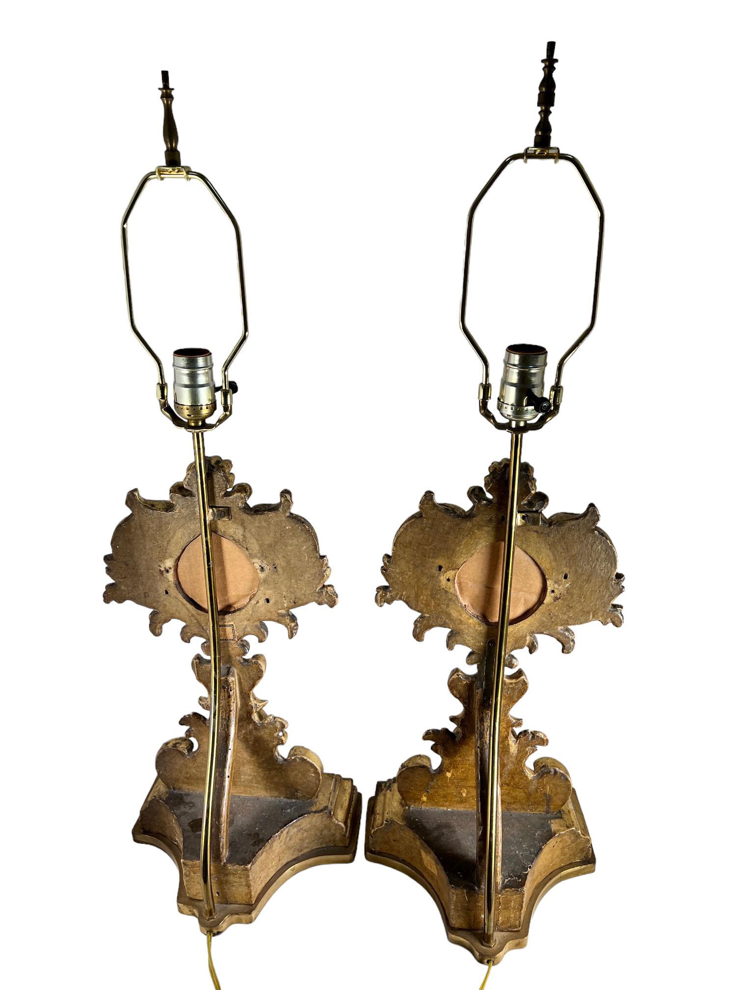 Bronze Reliquaires italiens comme lampes en vente