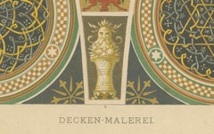 Italian Renaissance Ceiling Paintings from Ornamentenschatz, 1887