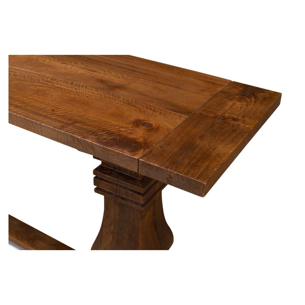 Wood Italian Renaissance Console Table For Sale