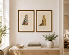 Italian Renaissance Costume Engravings of Padua & Siena, Hand-Colored, 1749