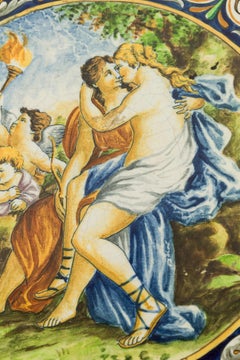 Italian Renaissance Display Plate with Classical Figures