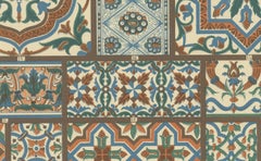Italian Renaissance Faience Plates from Ornamentenschatz, 1887