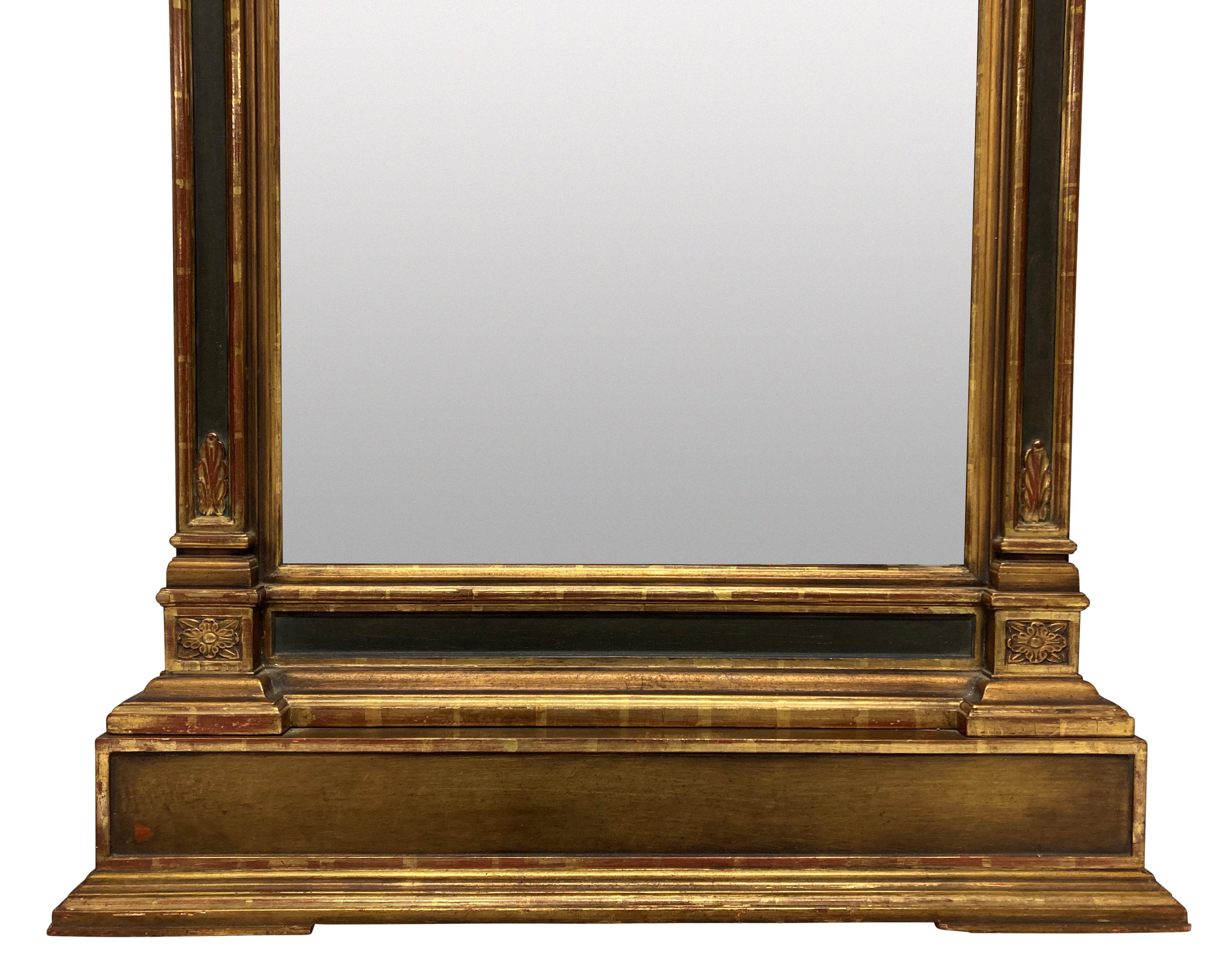 Italian Renaissance Gitwood Tabernacle Mirror For Sale 1