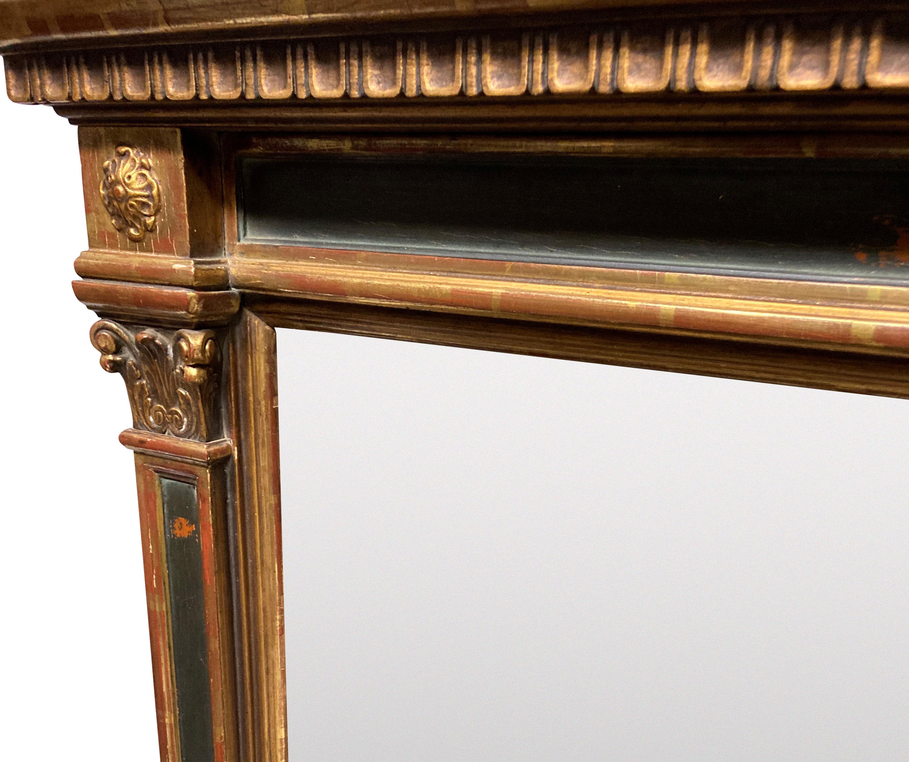 Italian Renaissance Gitwood Tabernacle Mirror For Sale 4