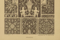 Italian Renaissance Inlay Work Designs from Ornamentenschatz, 1887