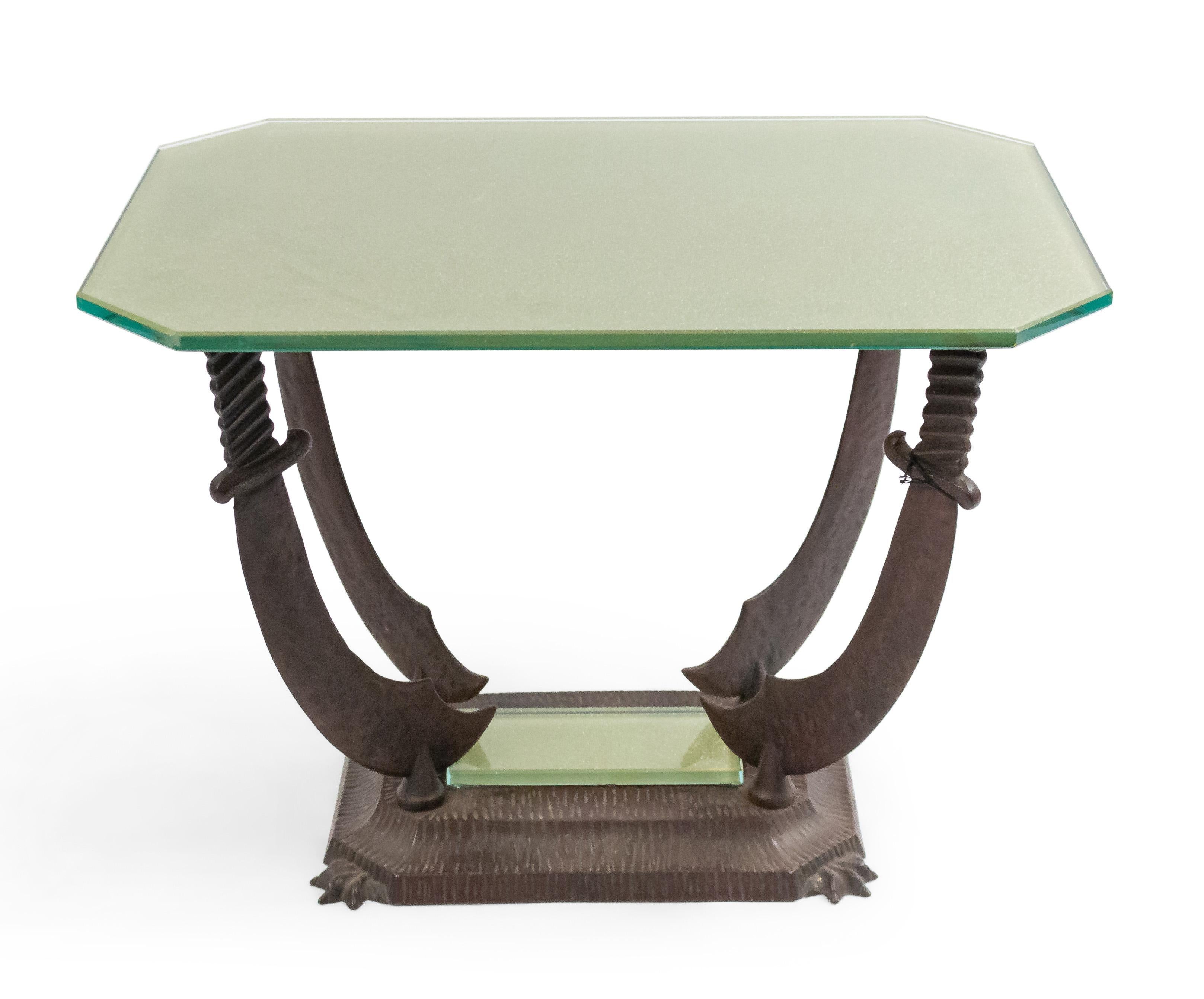 20th Century Italian Renaissance Iron Saber Tables For Sale
