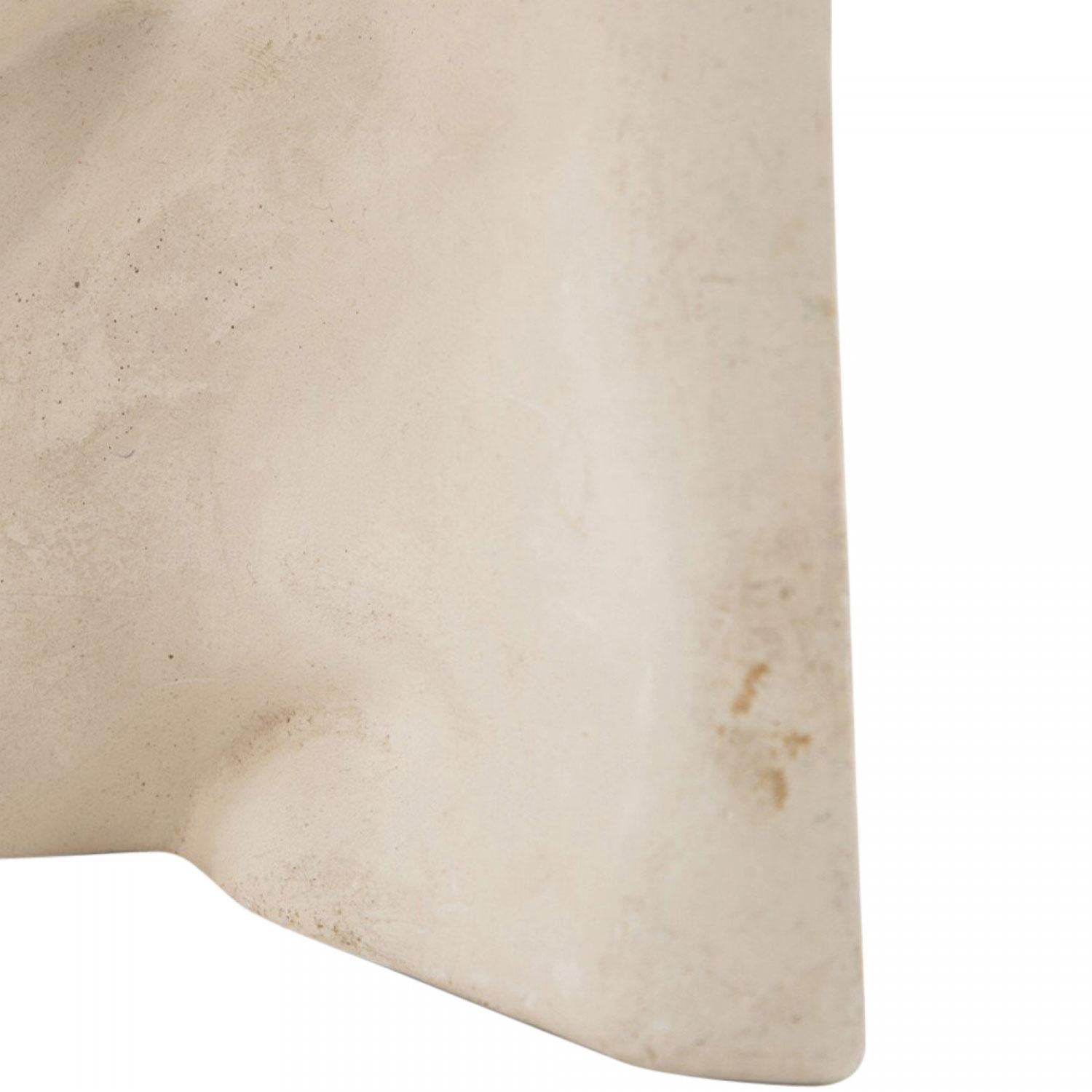 Renaissance italienne Détail de l'œil en plâtre du 