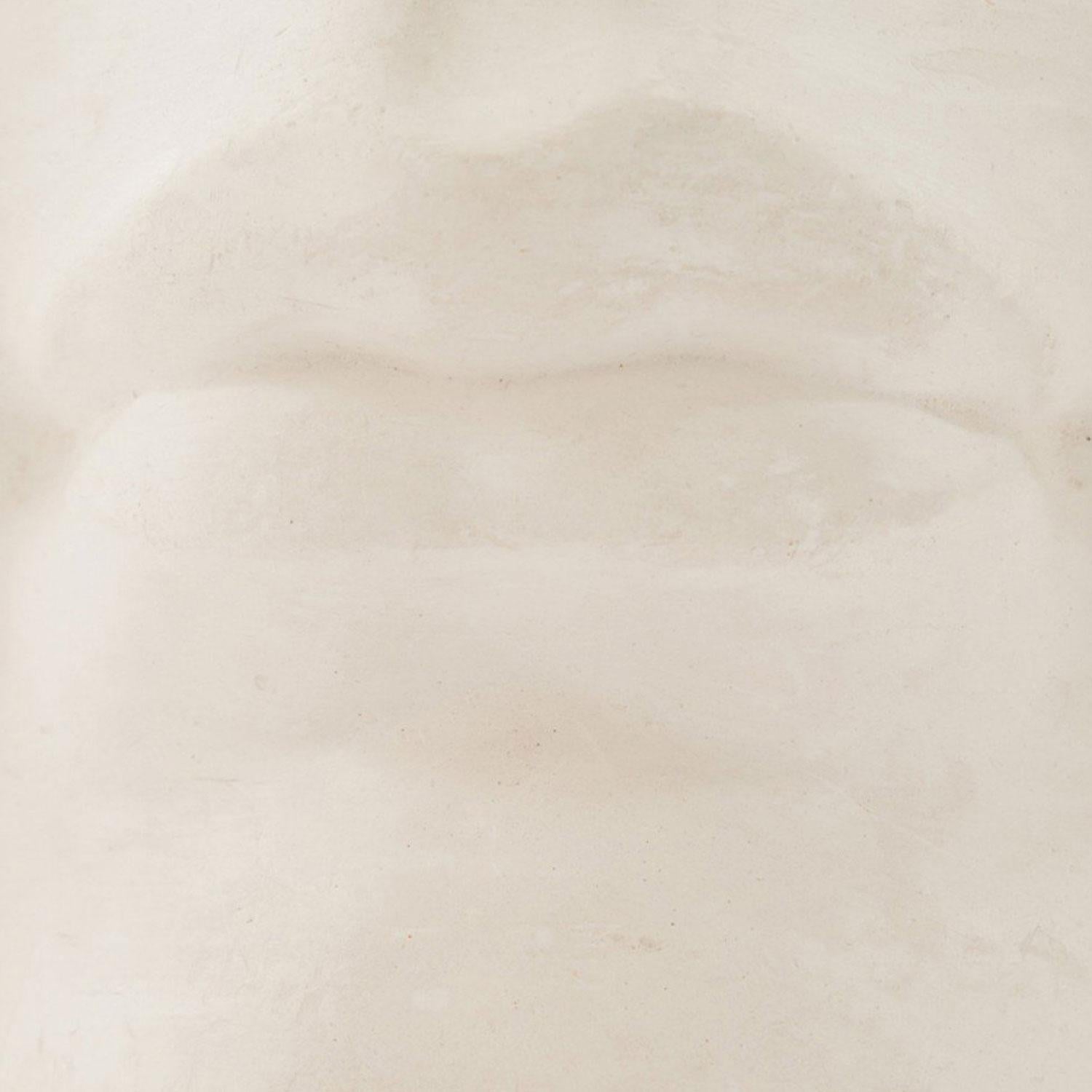 Renaissance italienne Détail de la bouche en plâtre du 