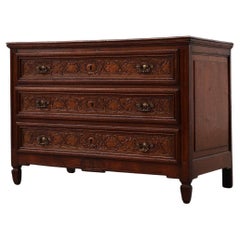 Italienische Renaissance-Kommode aus Eiche, 17. Jahrhundert