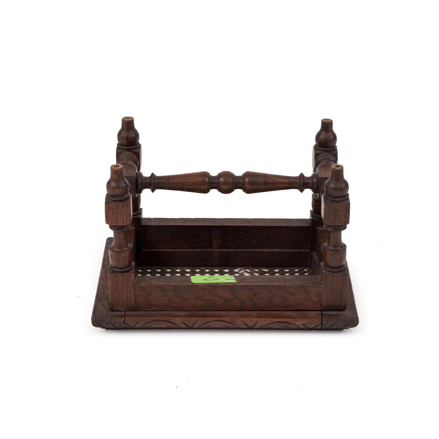 Italian Renaissance Oak Foot Stool For Sale 2